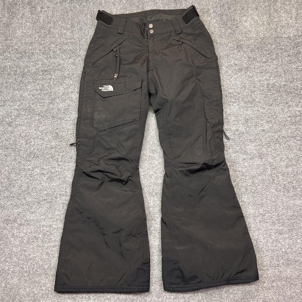 The North Face Snow Pants Womens XS Black HyVent Insulated Waterproof Skiing